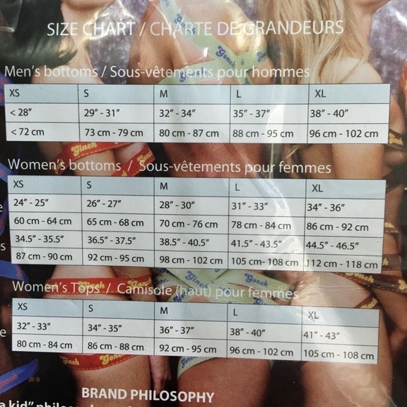 GINCH Gonch Patrol Statement Graphic Underwear Trunk Briefs Police Handcuffs NIP - Picture 7 of 9